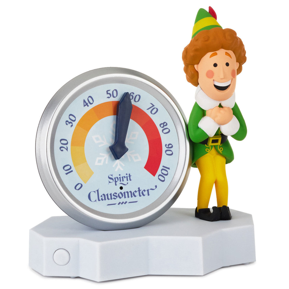 Elf Buddy the Elf™ Spirit Clausometer Figurine With Sound