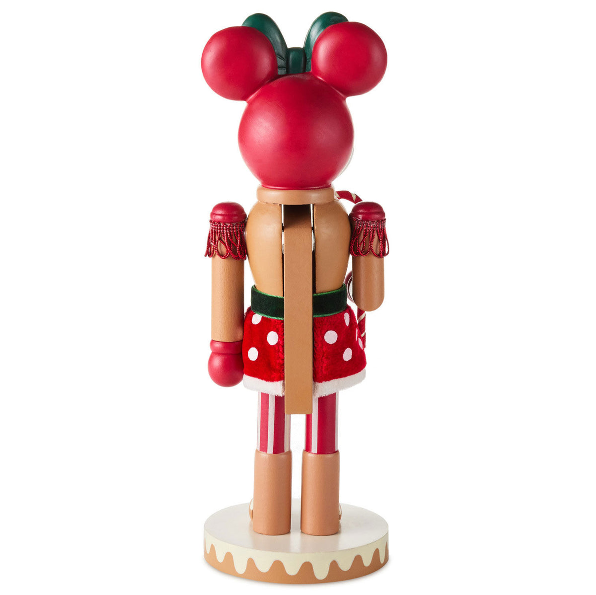 Disney Minnie Mouse Gingerbread Nutcracker Figurine, 12.2"