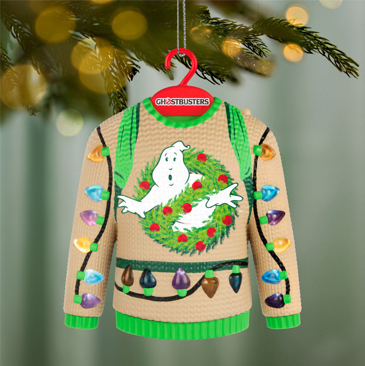 Ghostbusters™ "Light 'Em Up!" Ornament With Light and Sound