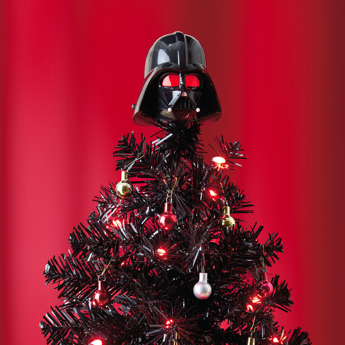 Mini Star Wars™ Darth Vader™ ShowToppers Musical Tree Topper With Light, 3"