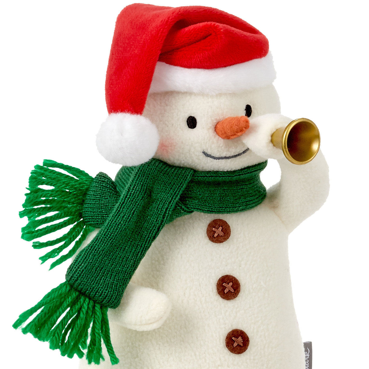 Musical Tree-Lighting Snowman Plush, 10.5"