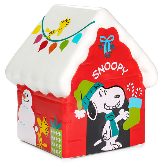 Peanuts® Snoopy's Doghouse Figurine With Sound, 8"