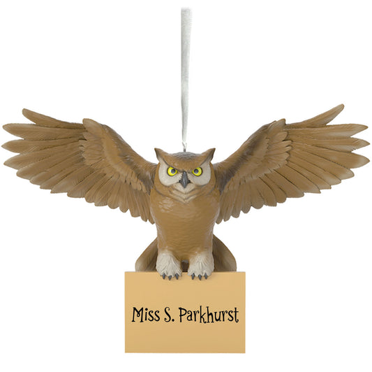 Harry Potter™ Hogwarts™ Acceptance Letter Personalized Ornament, Custom Text