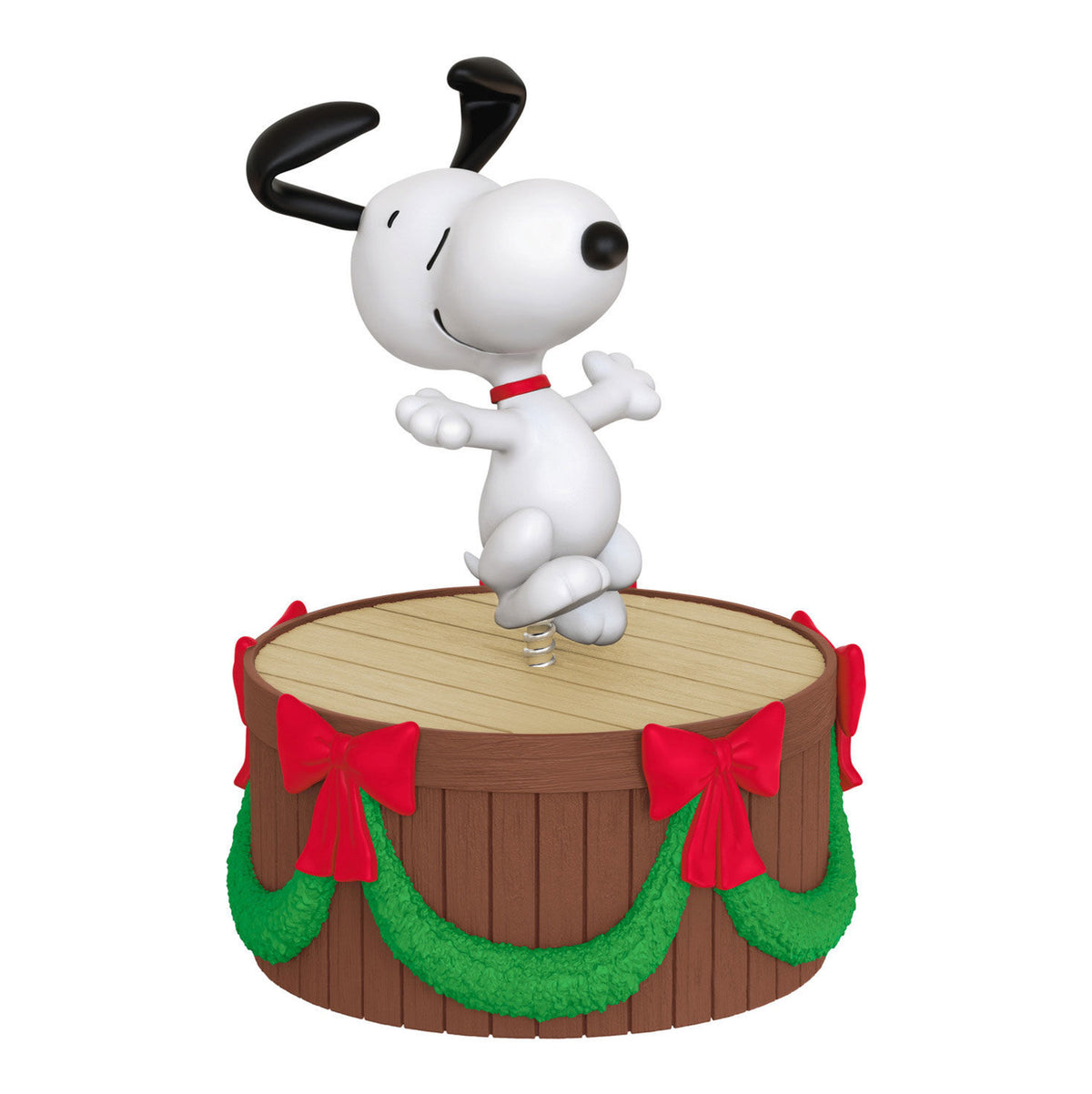 Mini The Peanuts® Gang Dancing Snoopy ShowToppers Musical Tree Topper With Light, 4"