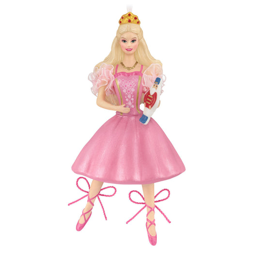 Barbie™ in the Nutcracker™ 25th Anniversary Porcelain and Fabric Ornament