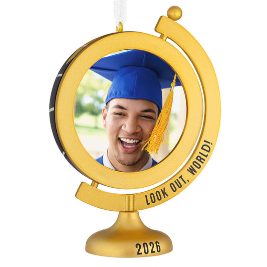 Look Out, World! 2026 Personalized Ornament, Custom Photo