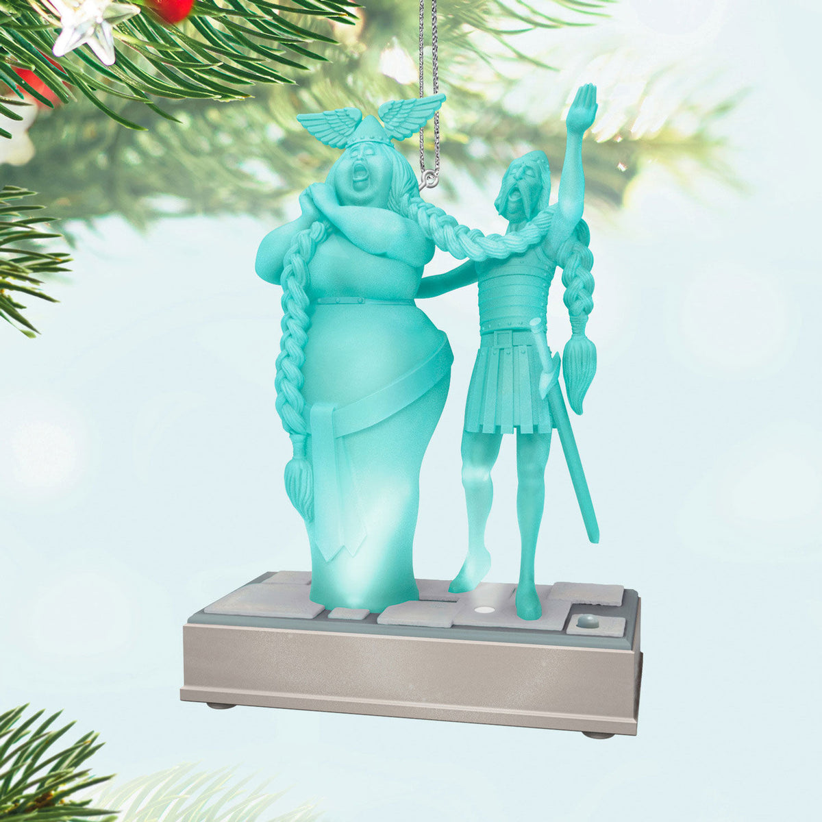 Disney The Haunted Mansion Collection The Opera Singers Ornament With Light and Sound