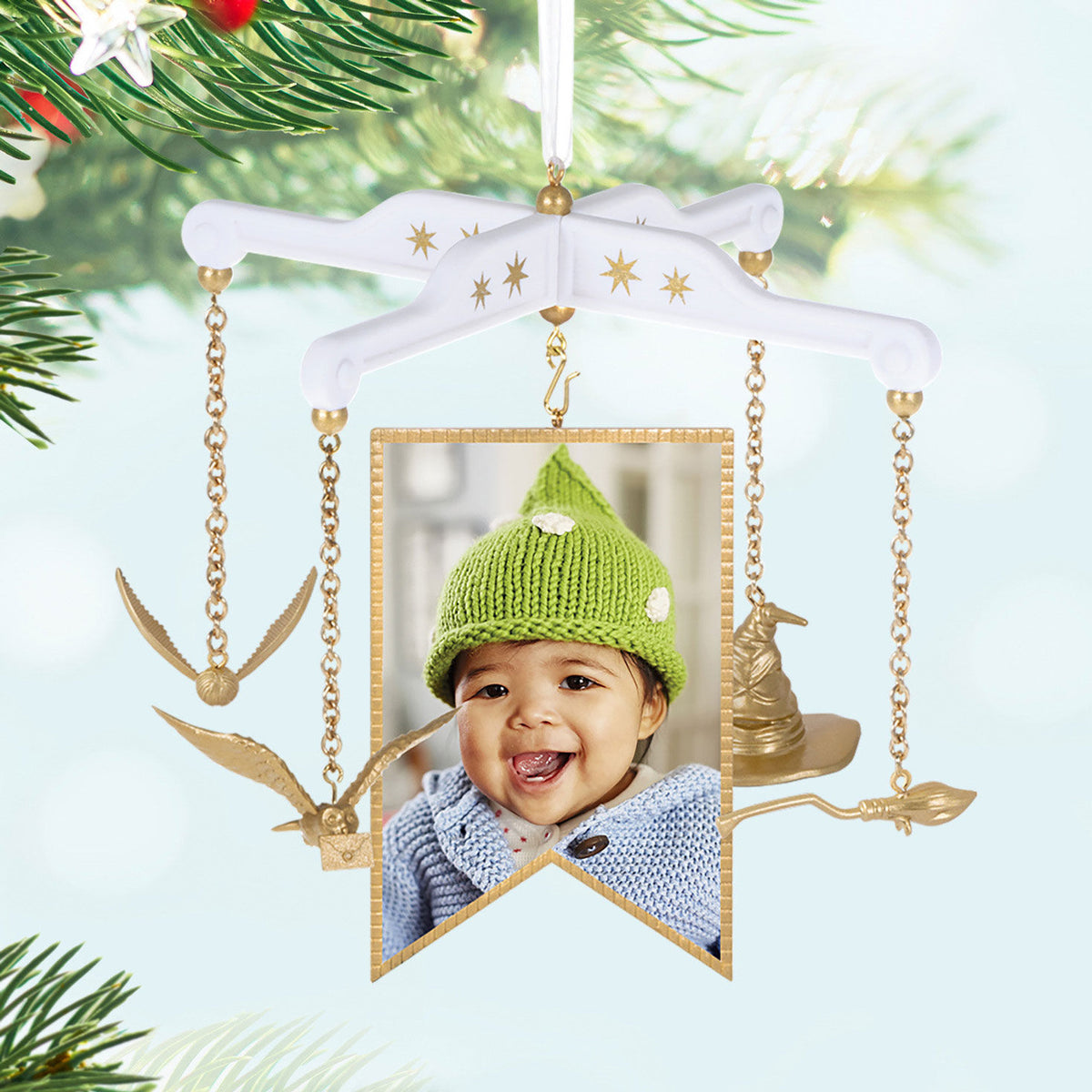 Harry Potter™ Baby Mobile Personalized Ornament, Custom Photo