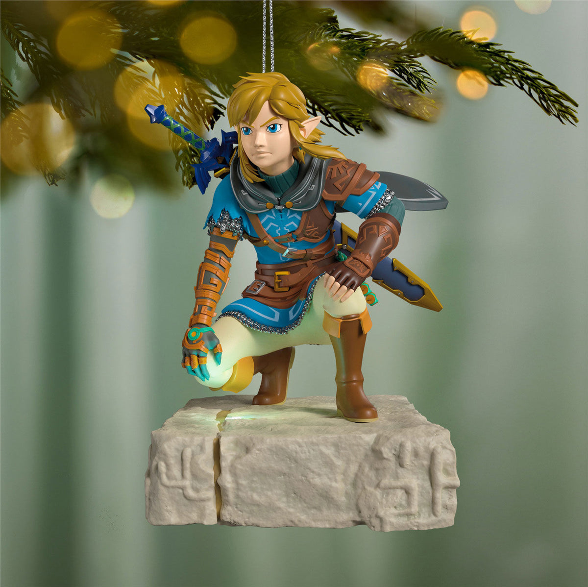 Nintendo The Legend of Zelda™: Tears of the Kingdom Link Musical Ornament With Light