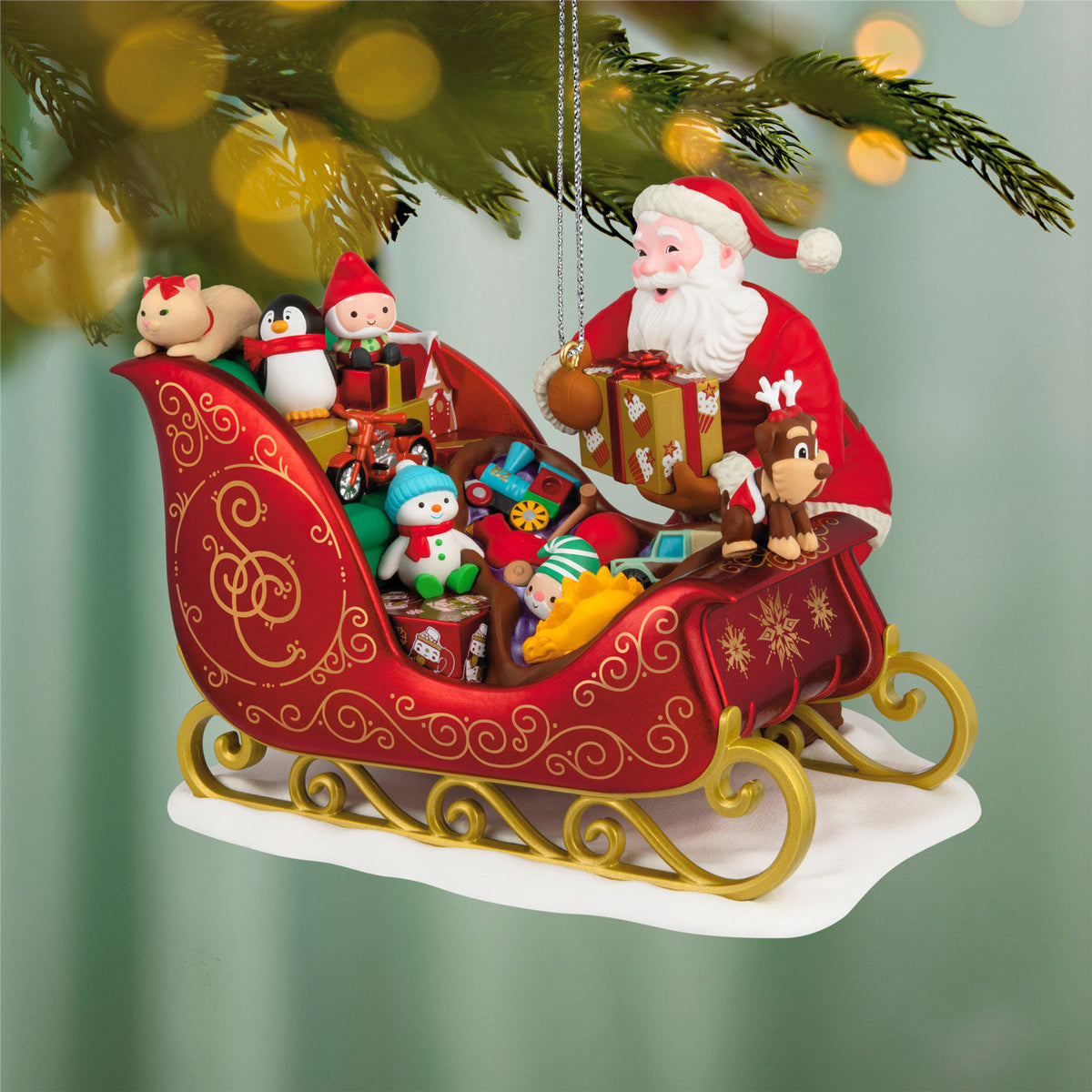 Santa and His Sleigh Special Edition Ornament