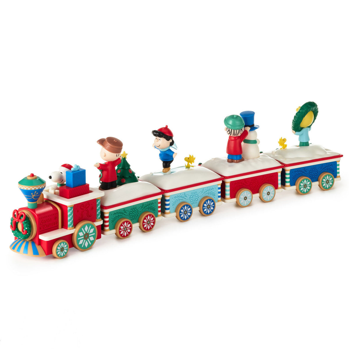 Peanuts® Santa Express Tabletop Decoration With Light, Sound and Motion