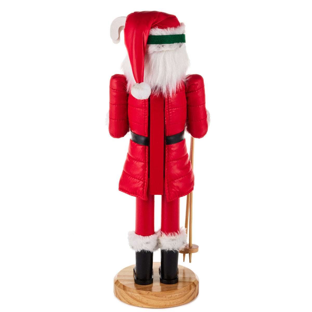 Skiing Santa Nutcracker Figurine, 14"