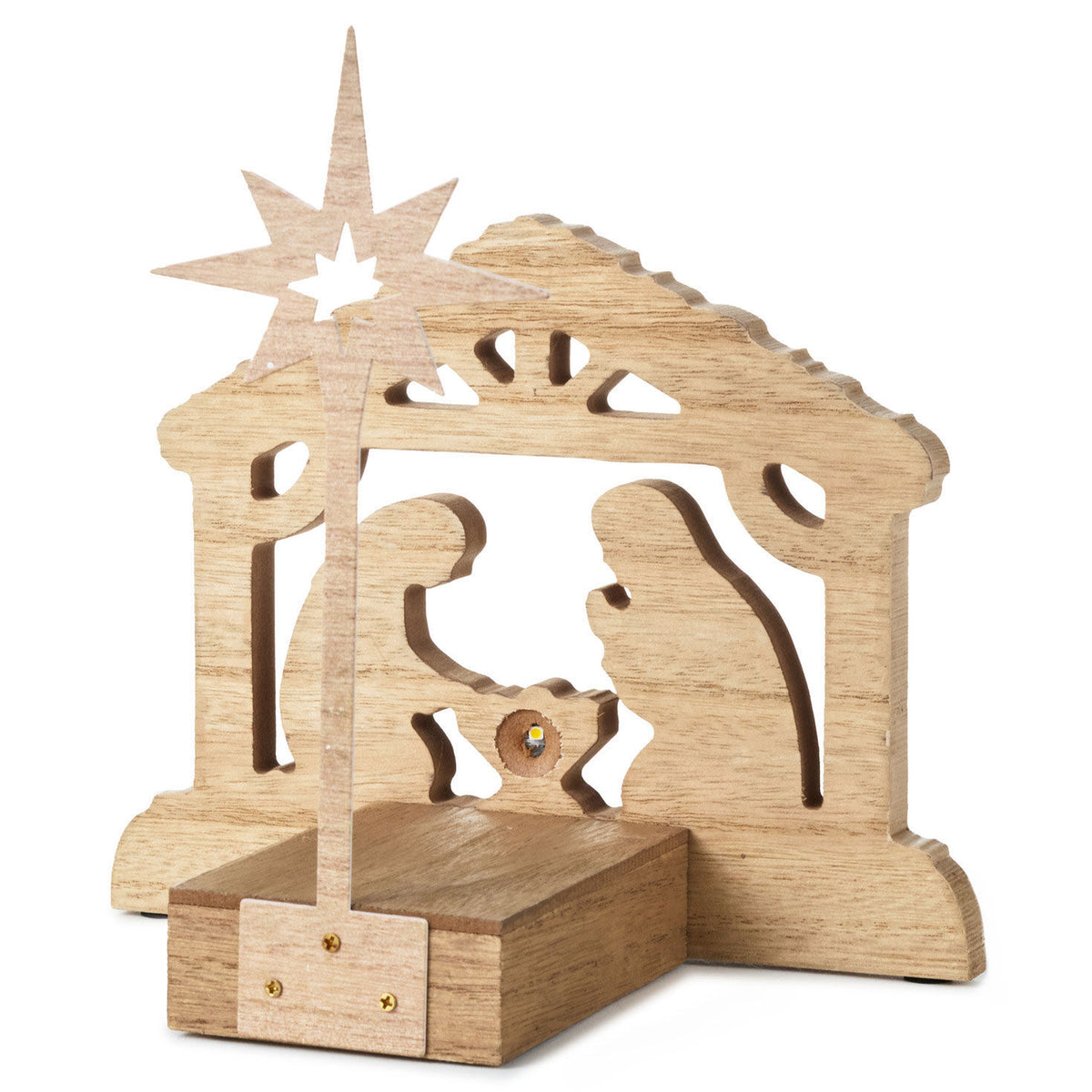 Nativity Shadowcaster Tabletop Decoration With Light