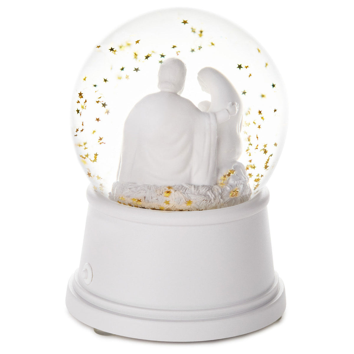 Holy Family Snow Globe With Music