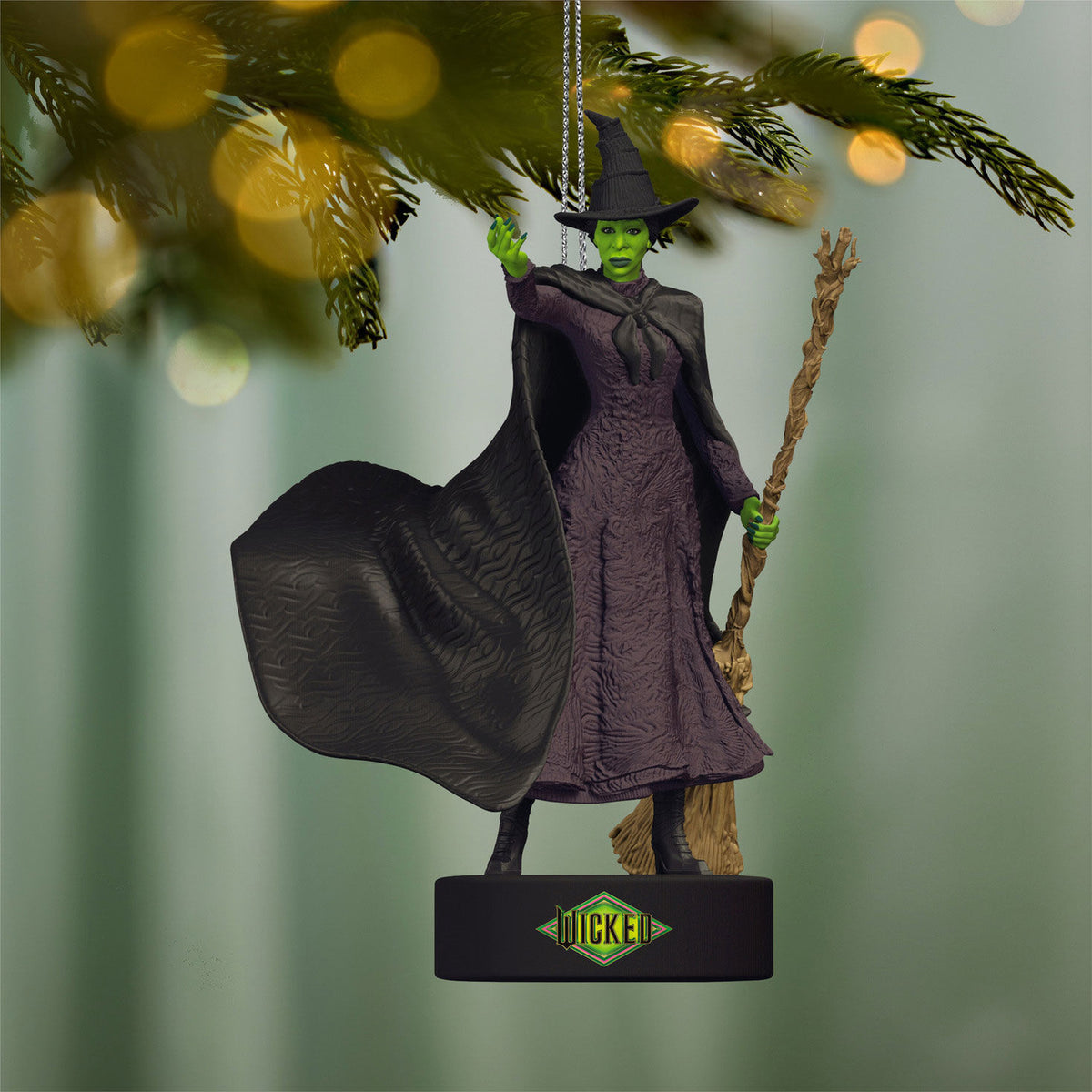 Wicked Defying Gravity Ornament With Sound