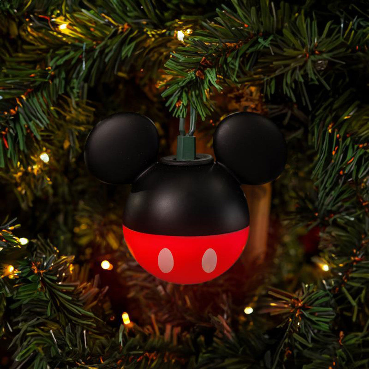 Disney Mickey Mouse Ears Hallmark String Light Covers, Set of 8