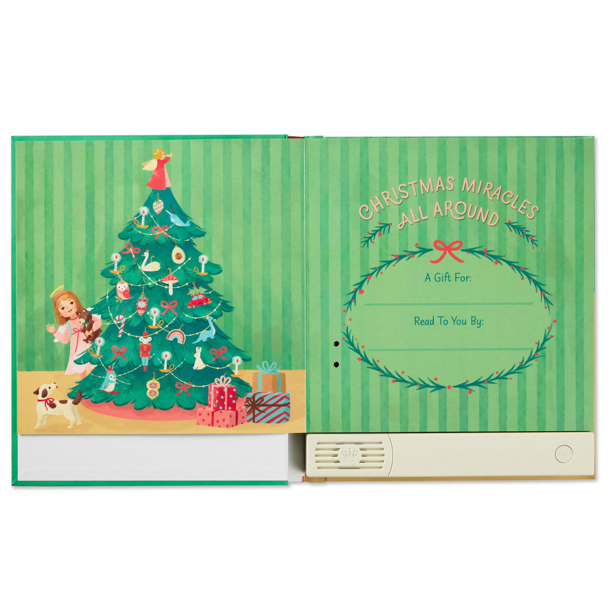 Christmas Miracles All Around Recordable Storybook