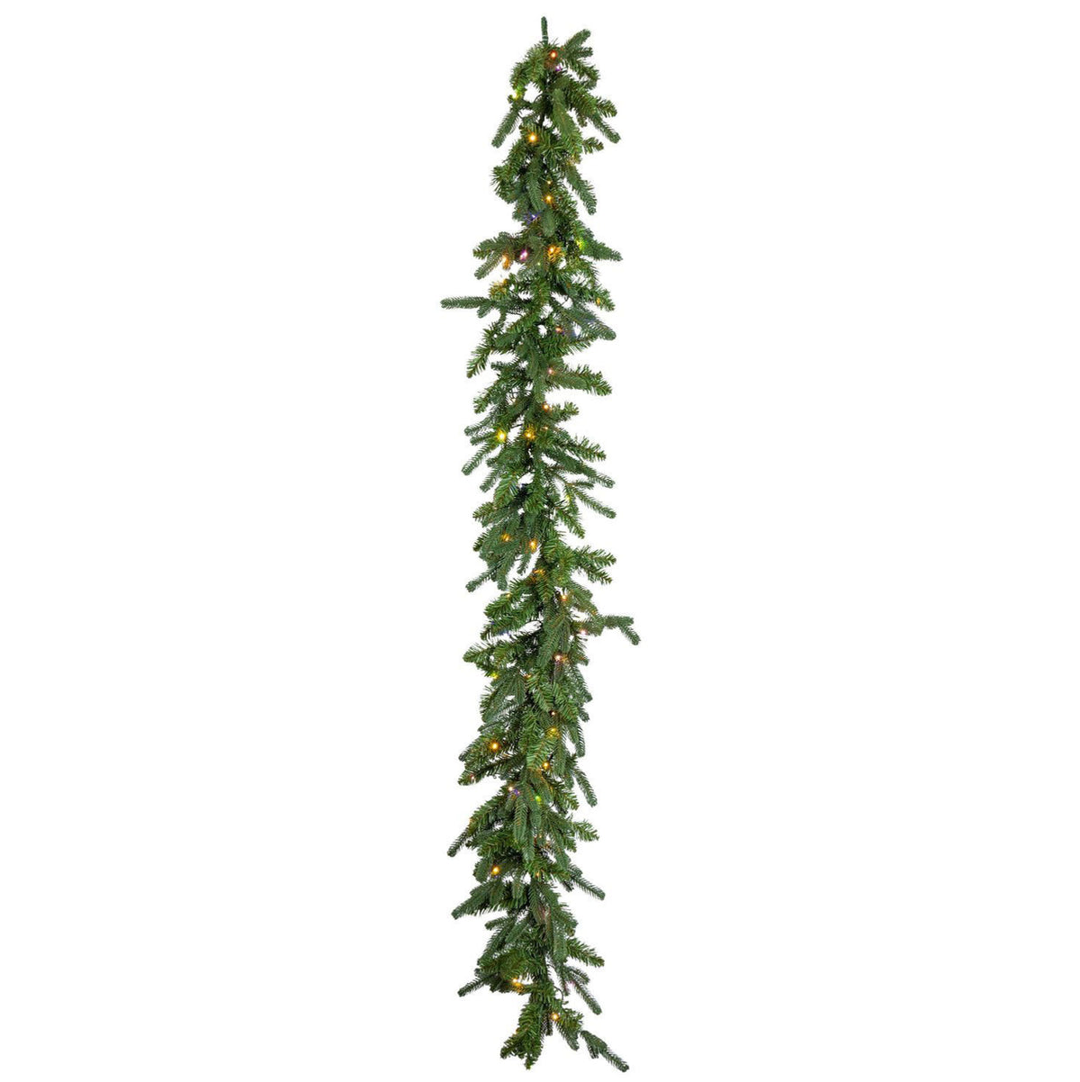 Natural Cut "Hallmark" Fir Garland 9' x 12" 200 LED Lights