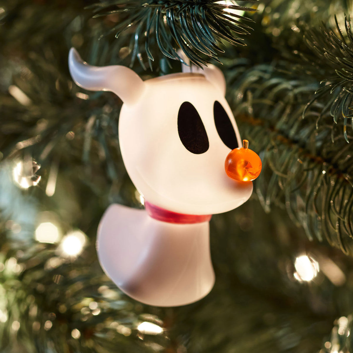 Disney Tim Burton's The Nightmare Before Christmas Zero Hallmark String Light Covers, Set of 8