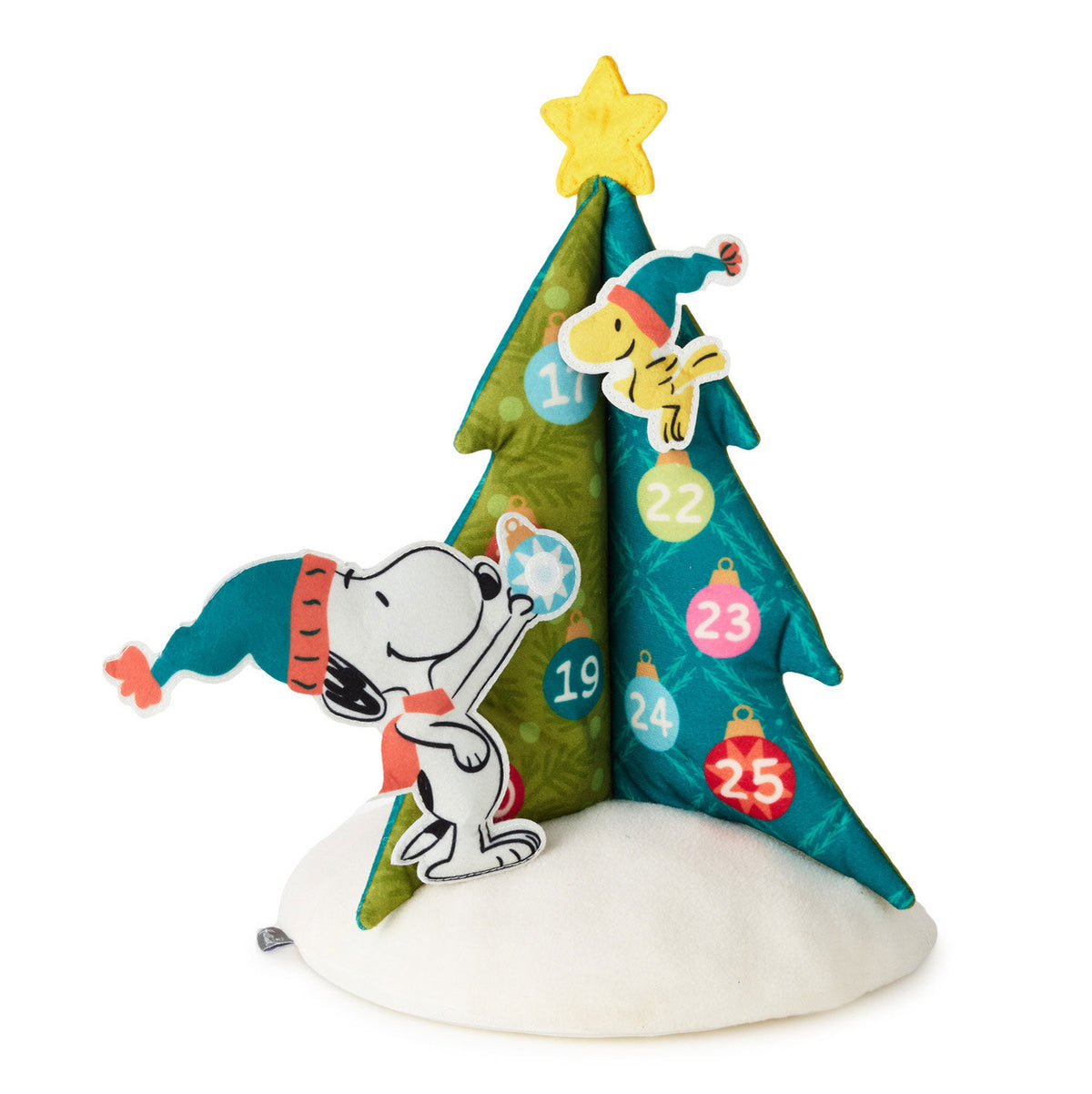 Peanuts® Christmas Tree Countdown Calendar With Light and Sound