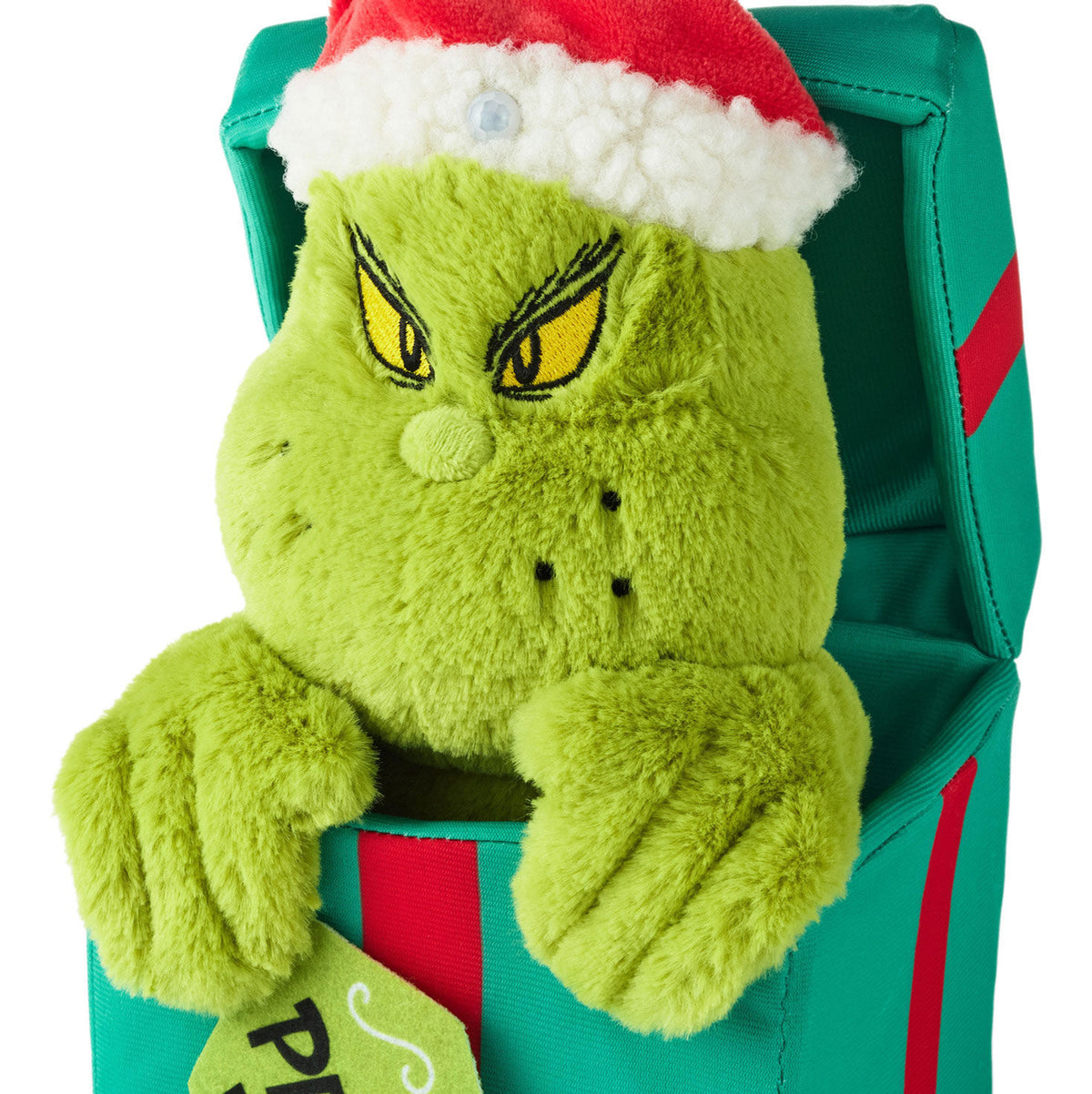 Dr. Seuss's How the Grinch Stole Christmas!™ Peekbuster Plush With Motion-Activated Sound, 10"