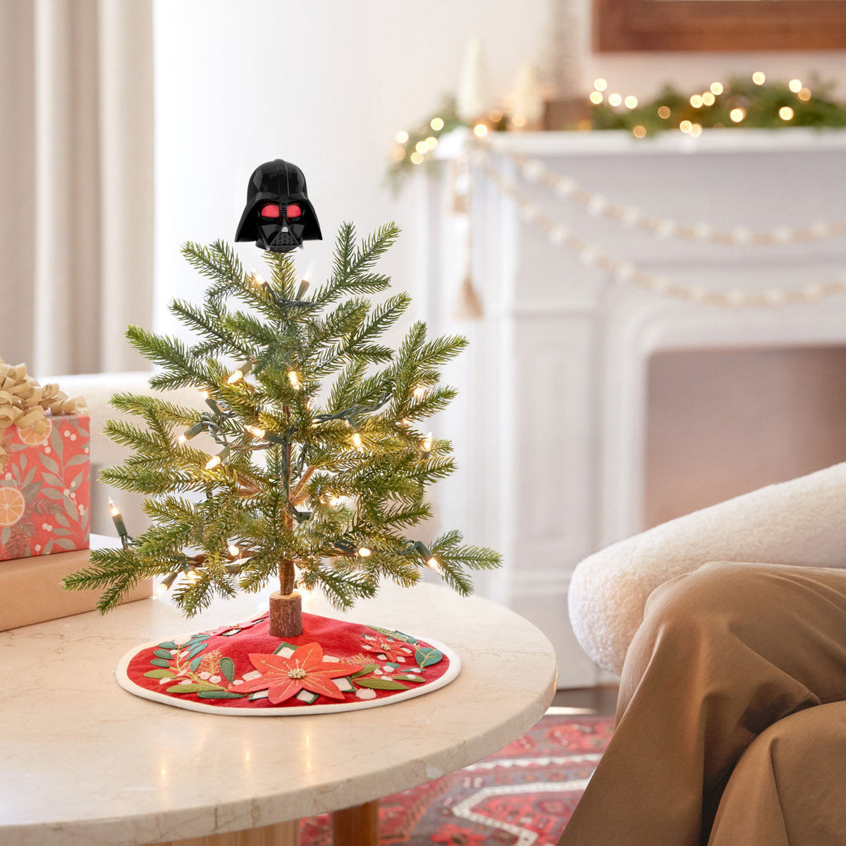 Mini Star Wars™ Darth Vader™ ShowToppers Musical Tree Topper With Light, 3"