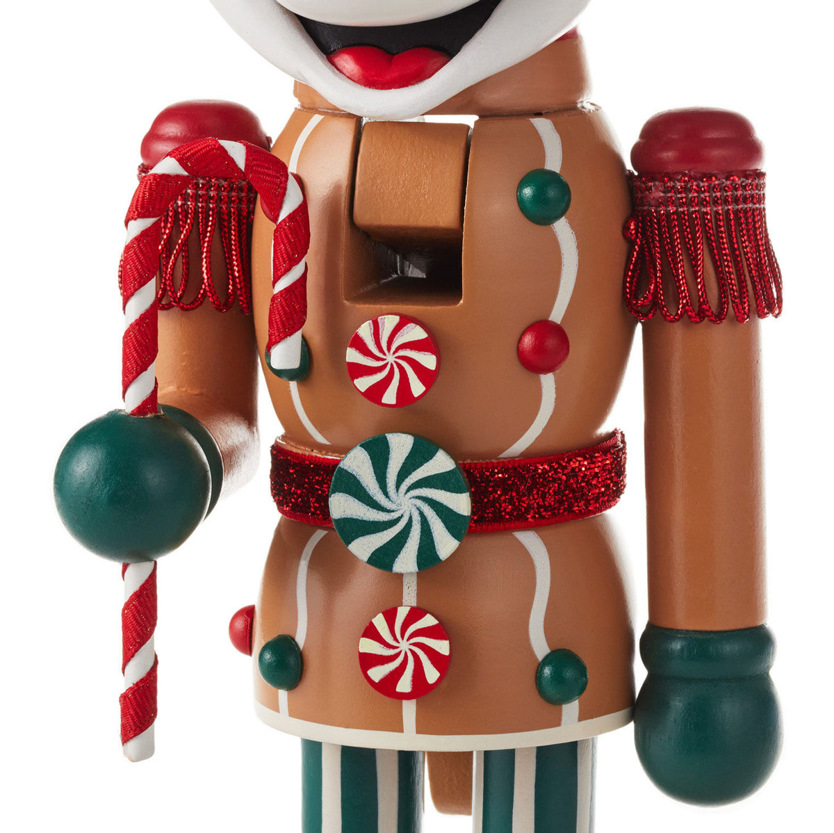 Disney Mickey Mouse Gingerbread Nutcracker Figurine, 13.5"