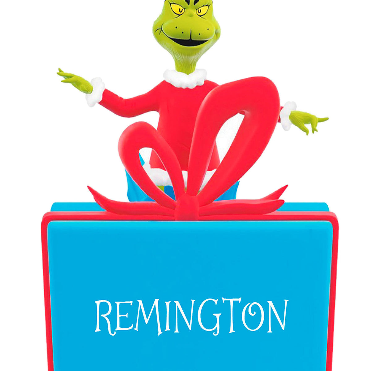 Dr. Seuss's How the Grinch Stole Christmas!™ on Present Personalized Ornament, Custom Text