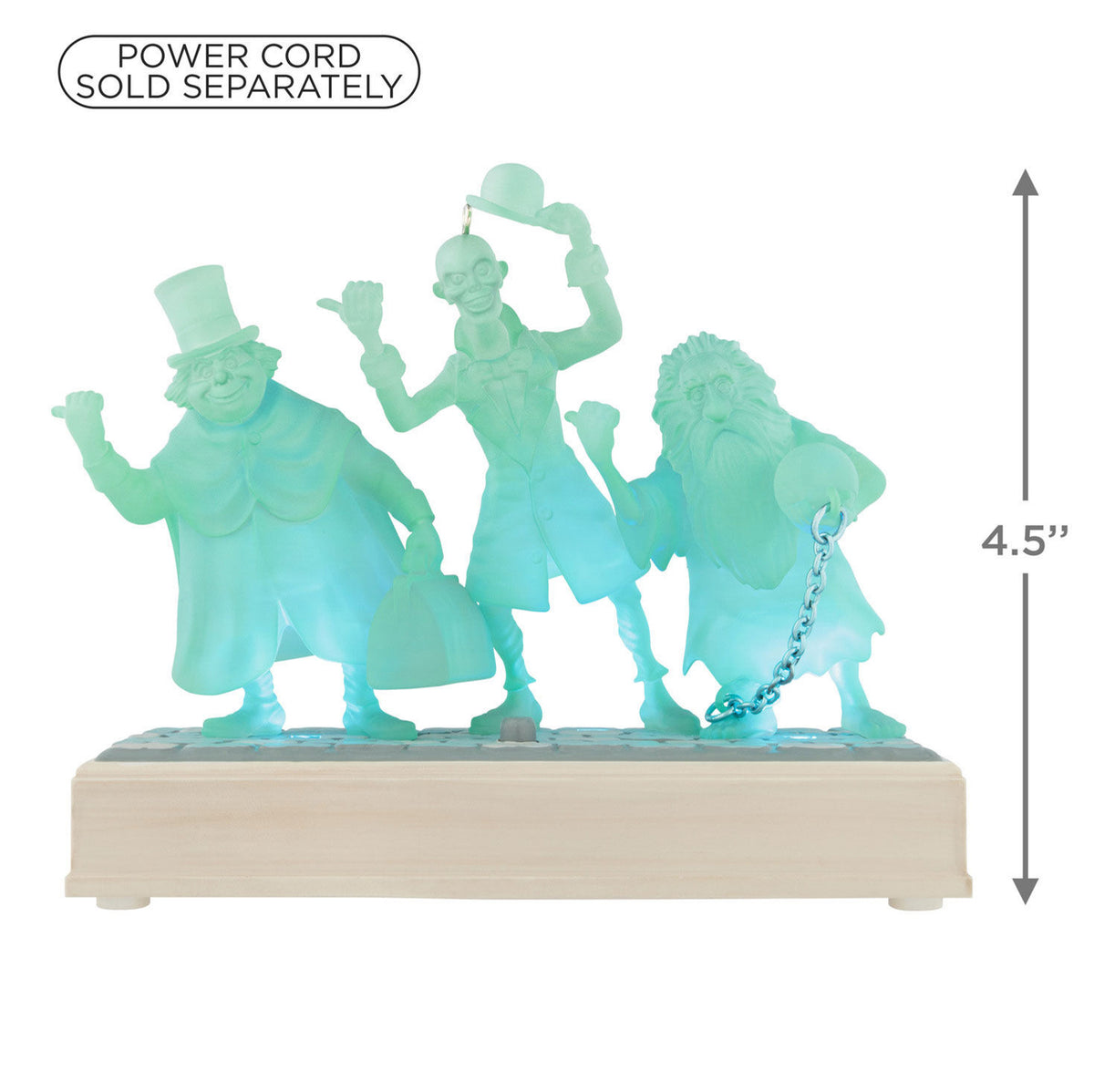 Disney The Haunted Mansion Collection The Hitchhiking Ghosts Ornament With Light and Sound